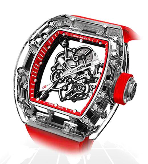 Replica Richard Mille RM055 SAPPHIRE "A55 RUBY" Watch